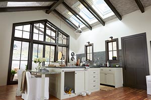 darkwood bay kitchen skylights